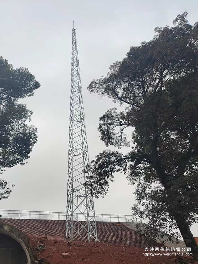 3606兵工厂四角避雷塔安装 3606兵工厂四角避雷塔安装
