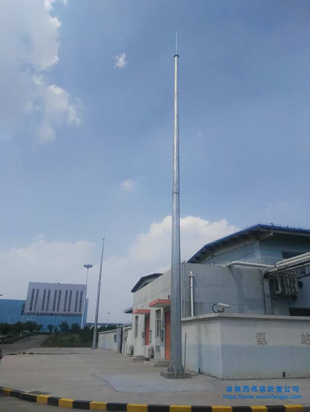 GH环形钢管杆独立避雷针塔