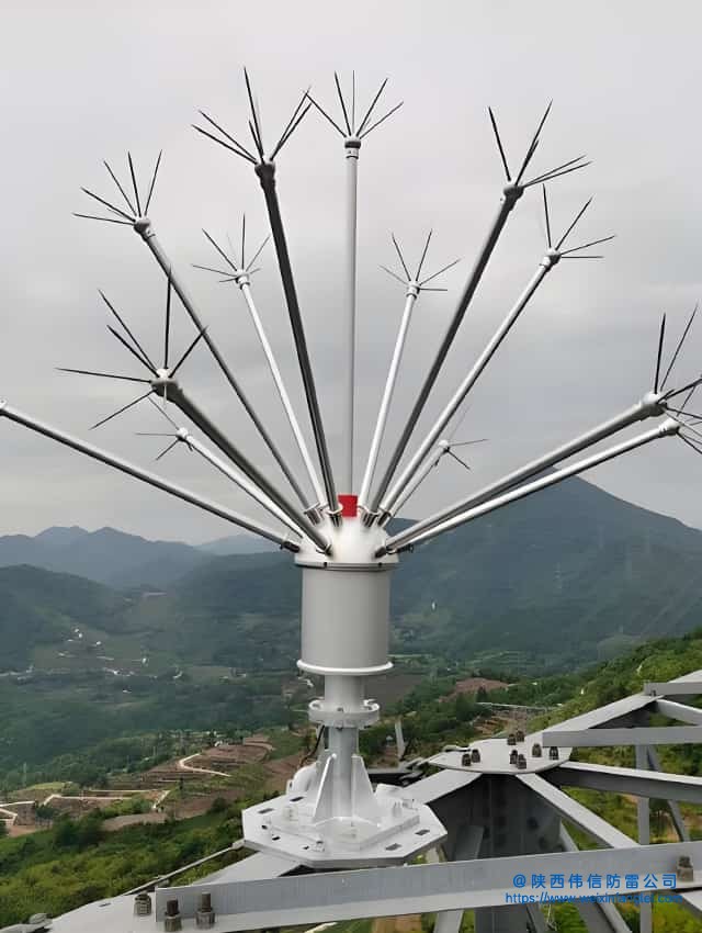 无缘电晕场驱雷保护器