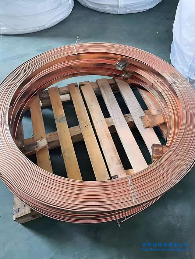 电镀铜包钢扁钢