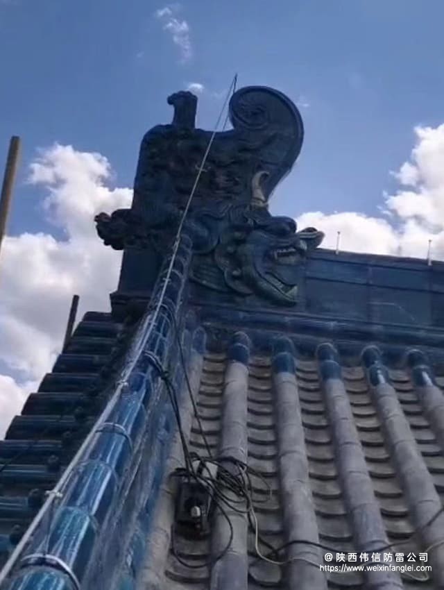 陕西太原五一广场首义门古建筑综合防雷工程项目