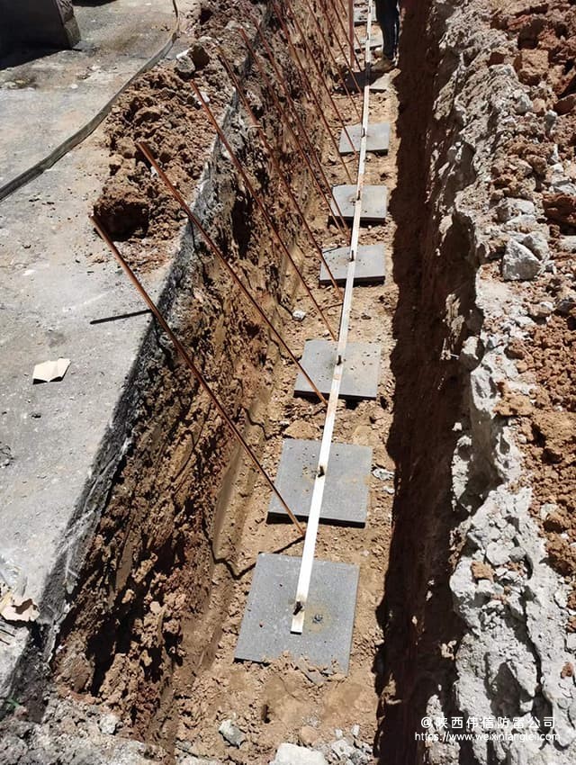 陕西西安某单位厂房设备1欧姆防雷接地工程项目