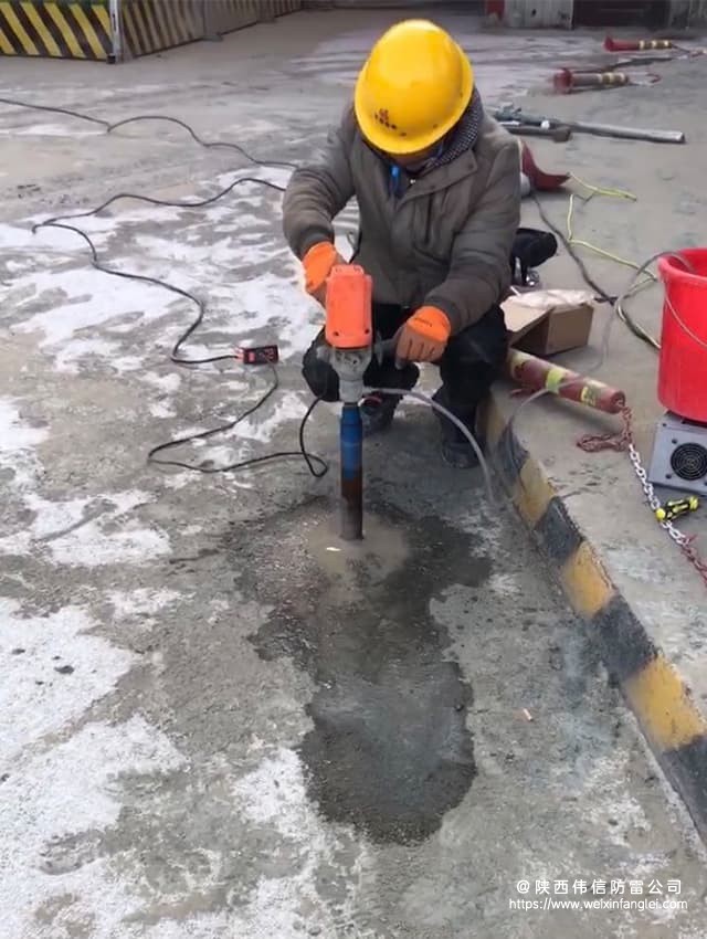 甘肃省兰州市岚皋路桥傅苦工区拌合站防雷工程项目