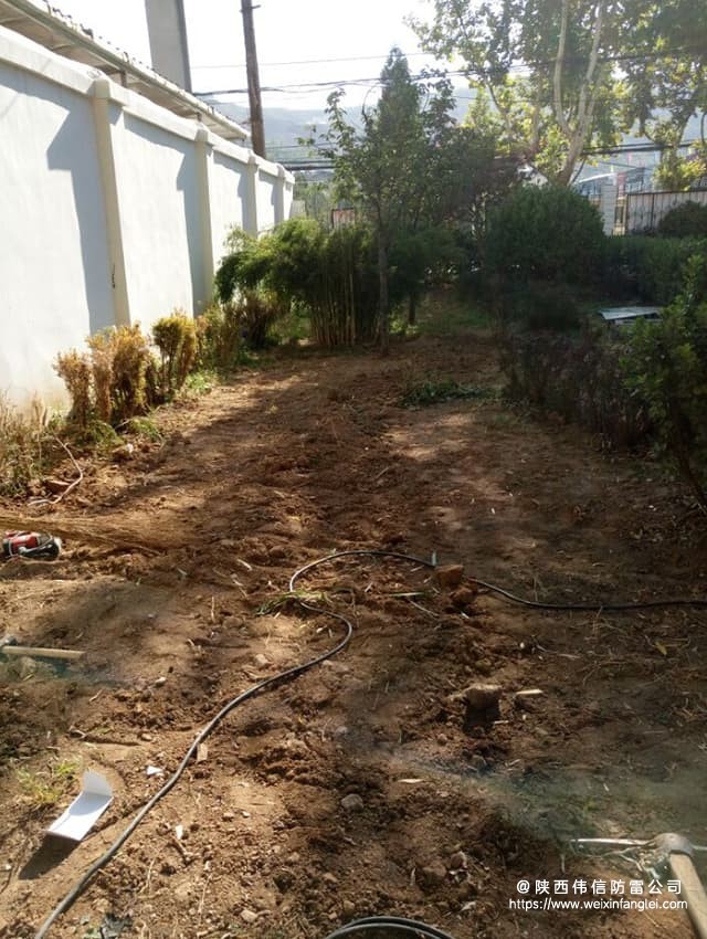 陕西铜川高速交警大队1欧姆防雷接地工程项目案例